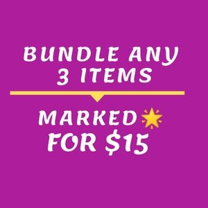 🌟HOT SALE!! 3/$15🌟